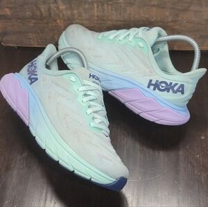 Hoka Arahi 6 "Sunlit Ocean/Lilac Mist" Wmns 6.5 Same Day Shipping